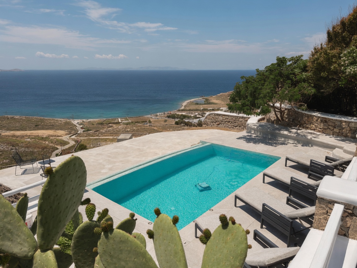 Villa AGNES private pool with sea view