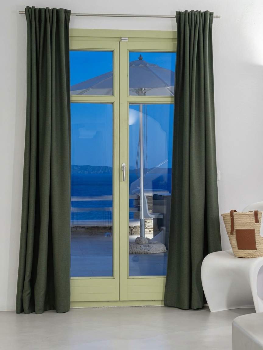 Villa AGNES window with sea view